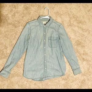 Denim button up shirt